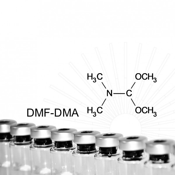 N,N-Dimethylformamide dimethyl acetal (DMF-DMA), 5 x 10 mL