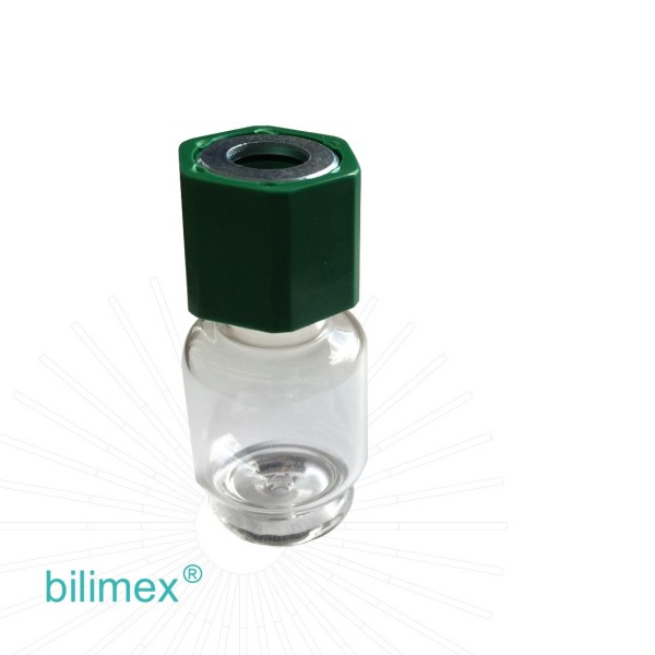 DLLME bilimex®-Set, HD-AS, 8 ml, klar, magnet. Kappe (grün), 100 St.