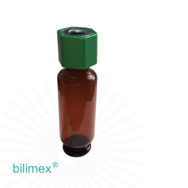 DLLME bilimex®-Set, HD-AS, 17 ml, braun, magnet. Kappe (grün), 100 St.