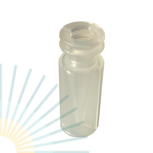 0,3ml PP Schnappring-Mikroflasche, 32 x 11,6mm, transparent